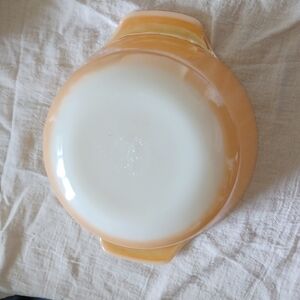 Fire King Peach Lustre Baking Dish 1 Qt #436